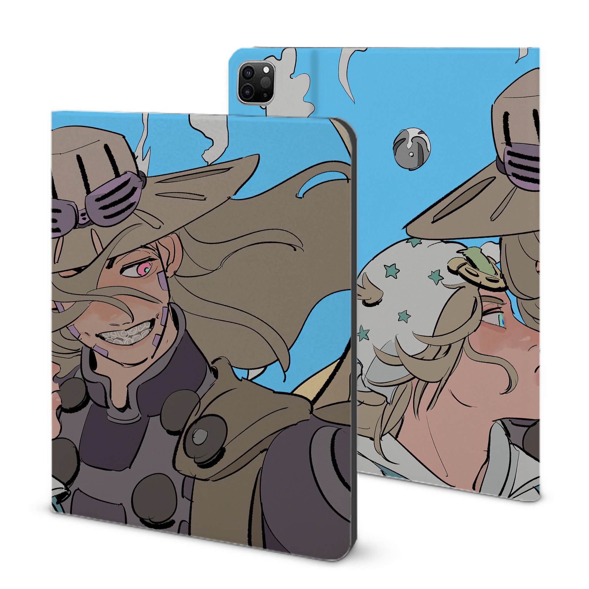 （画像用） ジョジョの奇妙な冒険 JoJo's Bizarre Adventure IPad ケース ブック型 PUレザー TPU 耐衝撃 軽量 薄型 ペン収納なし 全面保護 IPad 各モデル対応